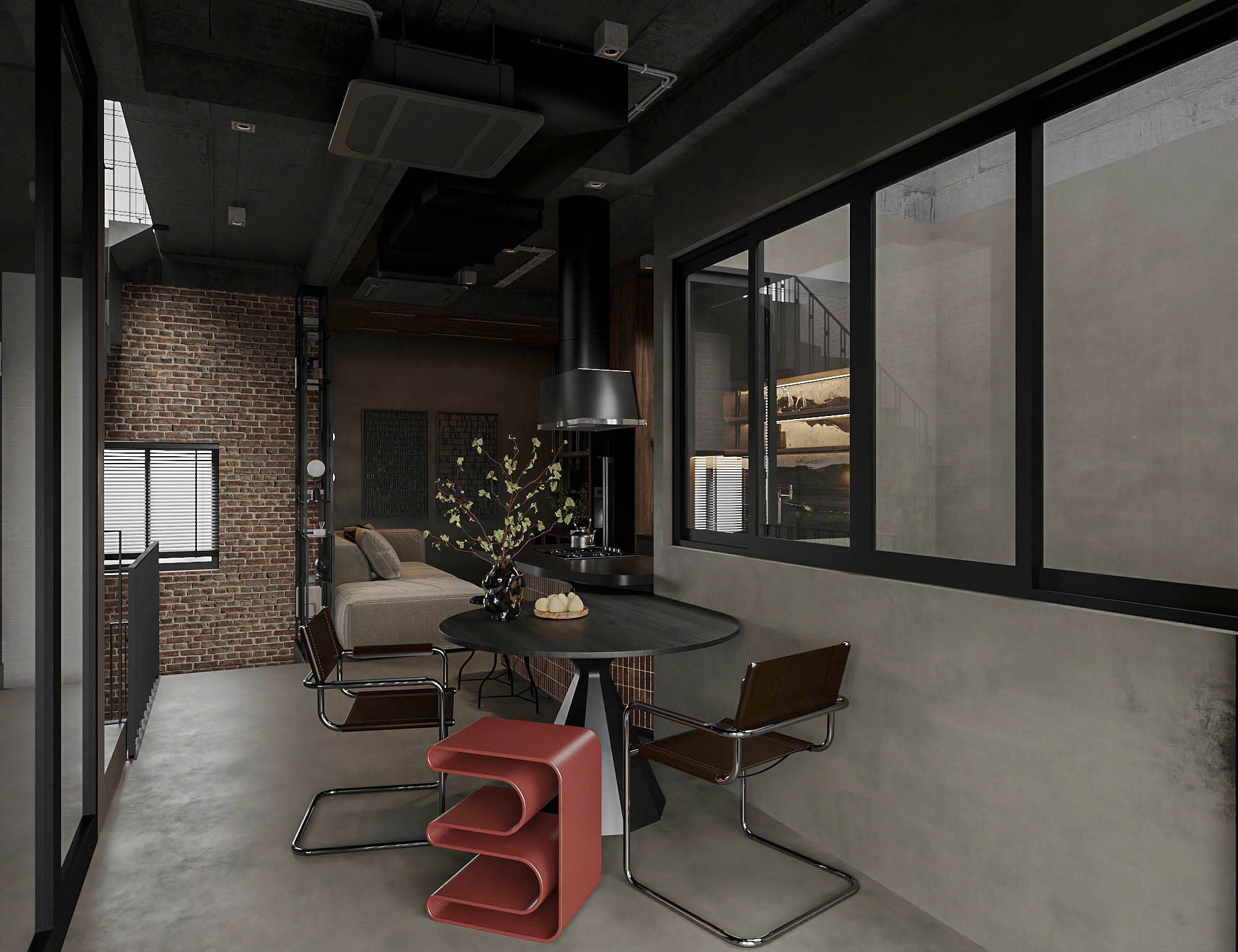 Residence Q.10 — Industrial — góc nhìn 11
